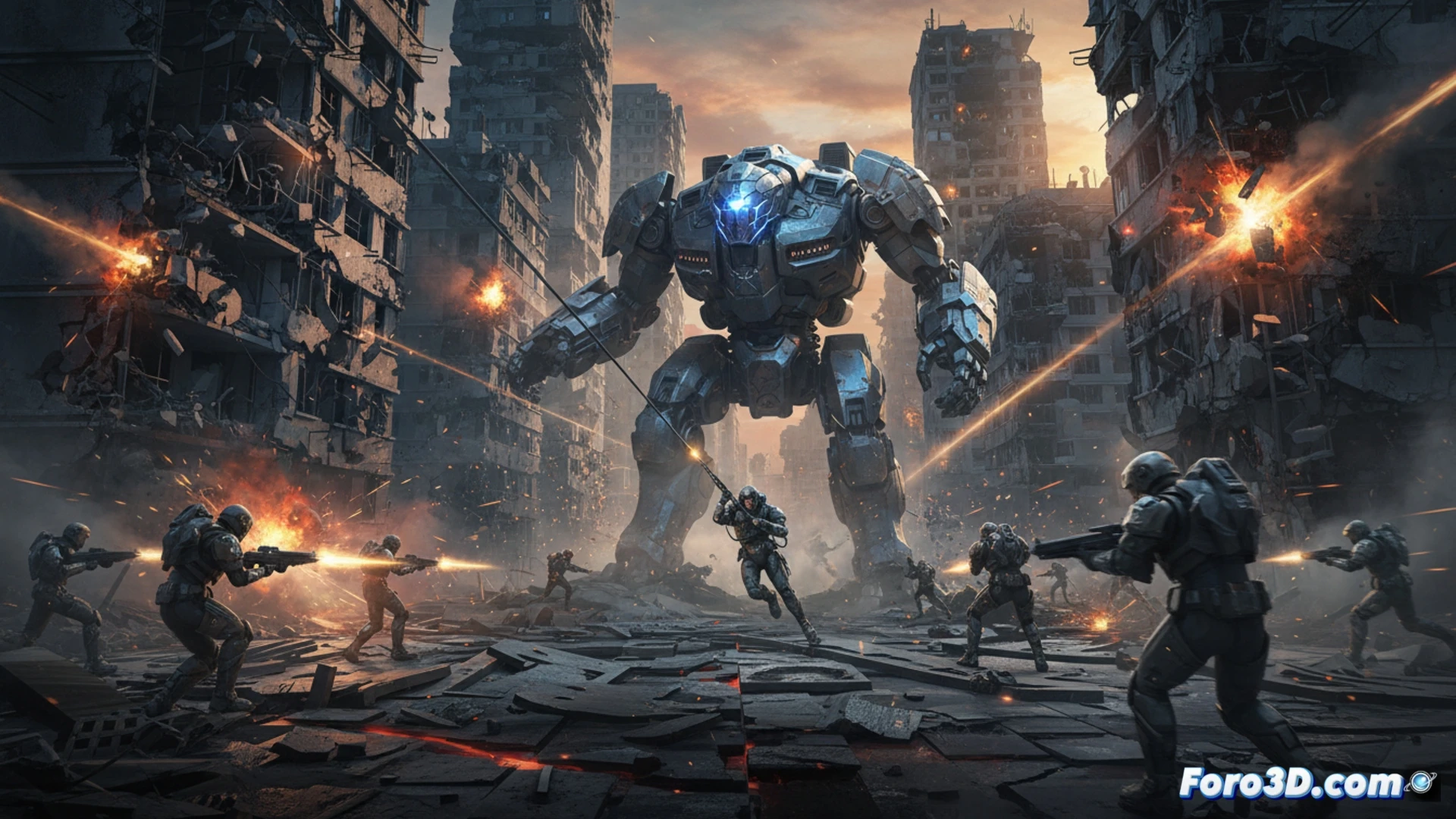 Project LLL en Unreal Engine 5 con entornos destruibles y realismo material en combates MMO masivos