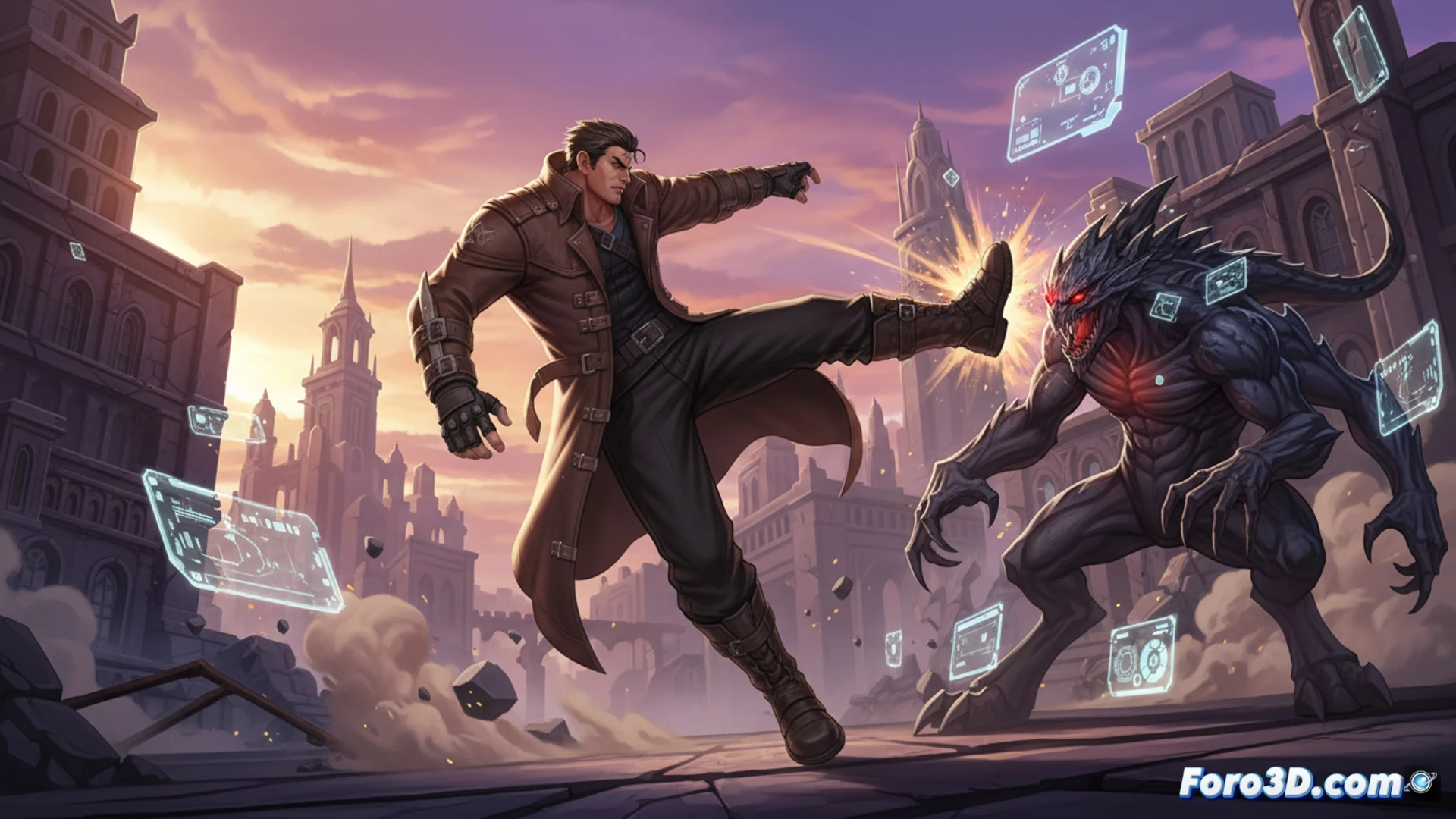 Project Over Dungeon Fighter 3D combate Unreal Engine 4 Neople acción frenética mundo tridimensional
