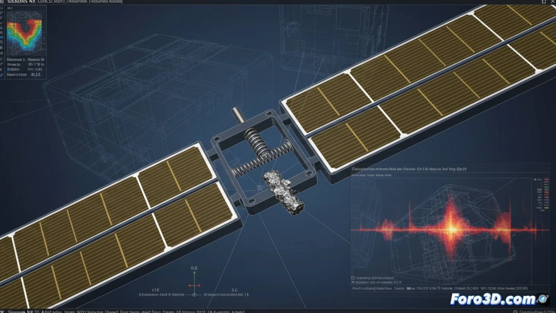 Bisagra impresa en 3D con rebaba microscópica que bloqueó resorte de torsión en CubeSat