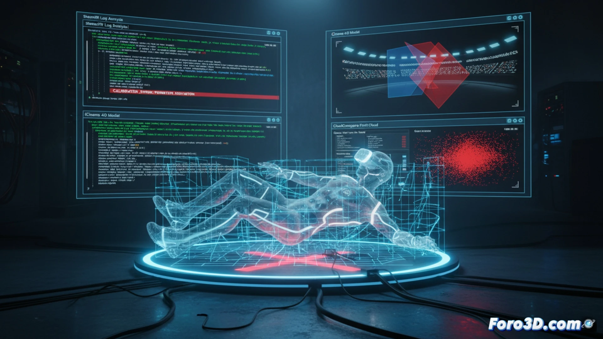 Reconstrucción 3D forense accidente eSports con Guardian System y realidad virtual