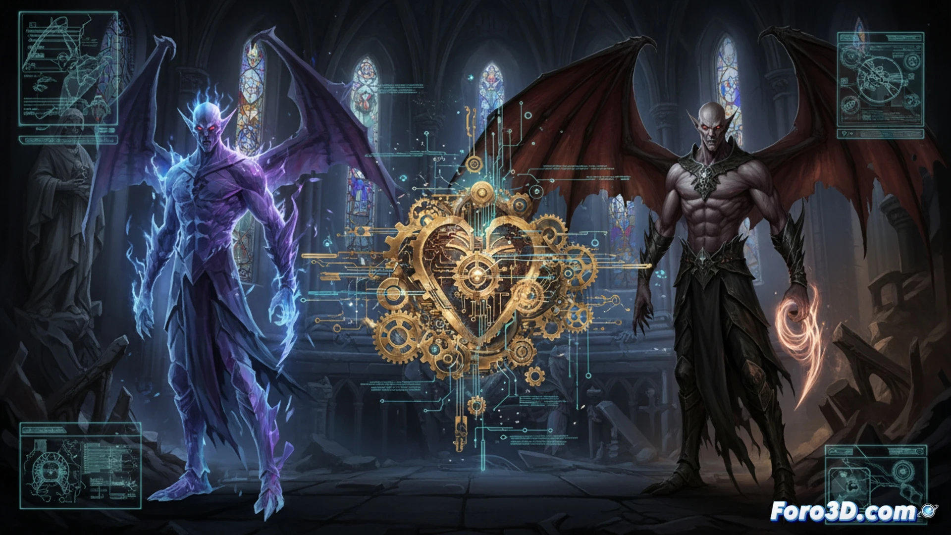 Remasterización técnica de Soul Reaver con ingeniería inversa y arte gótico oscuro