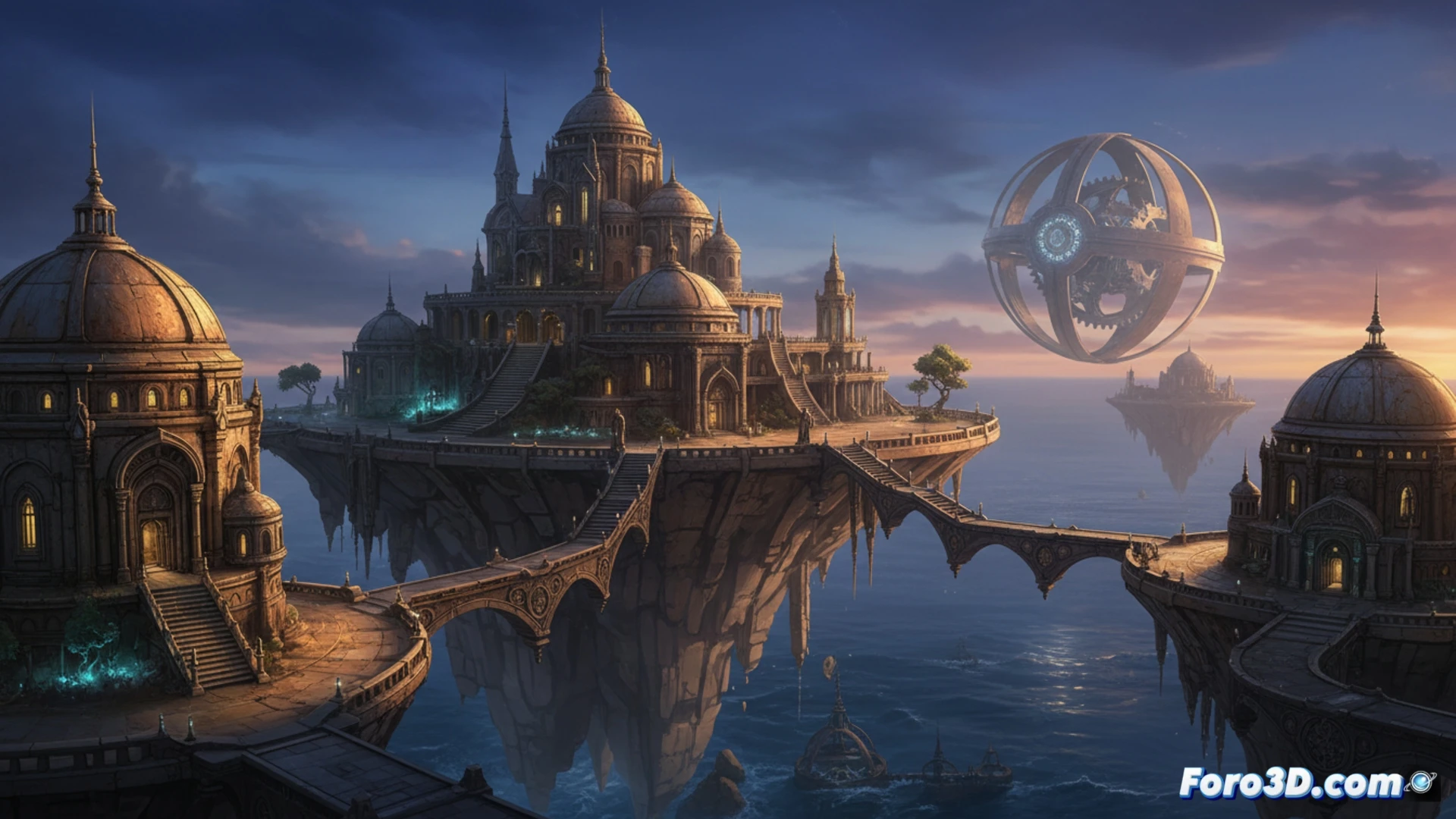 Remake de Riven en Unreal Engine 5 con Nanite y Lumen, islas detalladas y atmósfera renovada