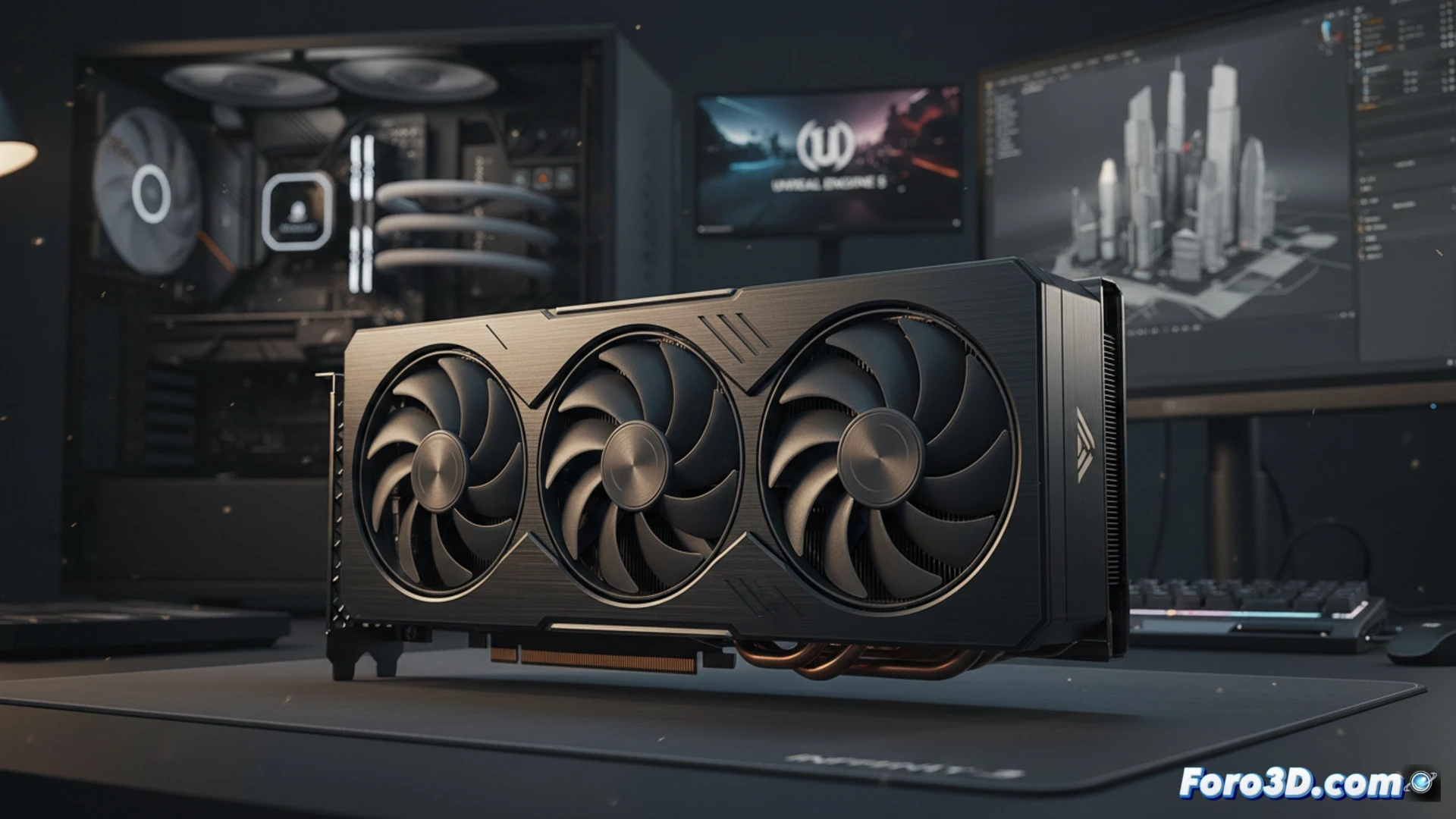 Palit RTX 5080 Infinity 3 GPU silenciosa para renderizado 3D y modelado profesional
