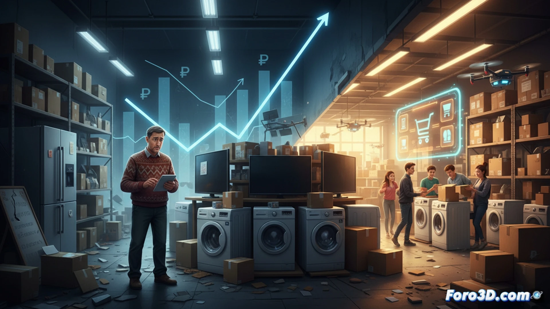 Russia: home appliance sales drop thirty-five percent as marketplaces gain ground