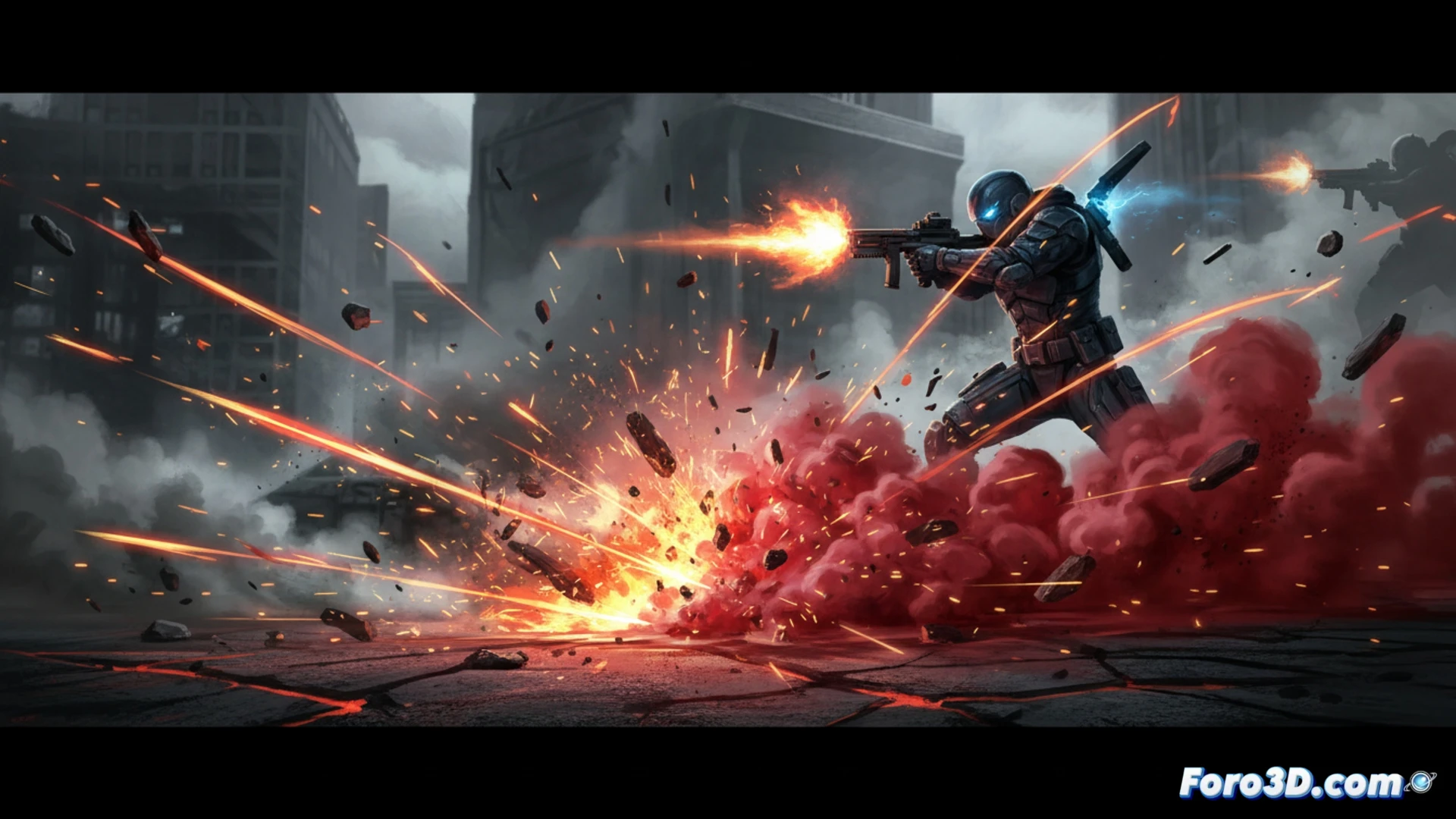 Sangre y chispas en Trepang2, analisis VFX con Unreal Engine 4 y destruccion procedural