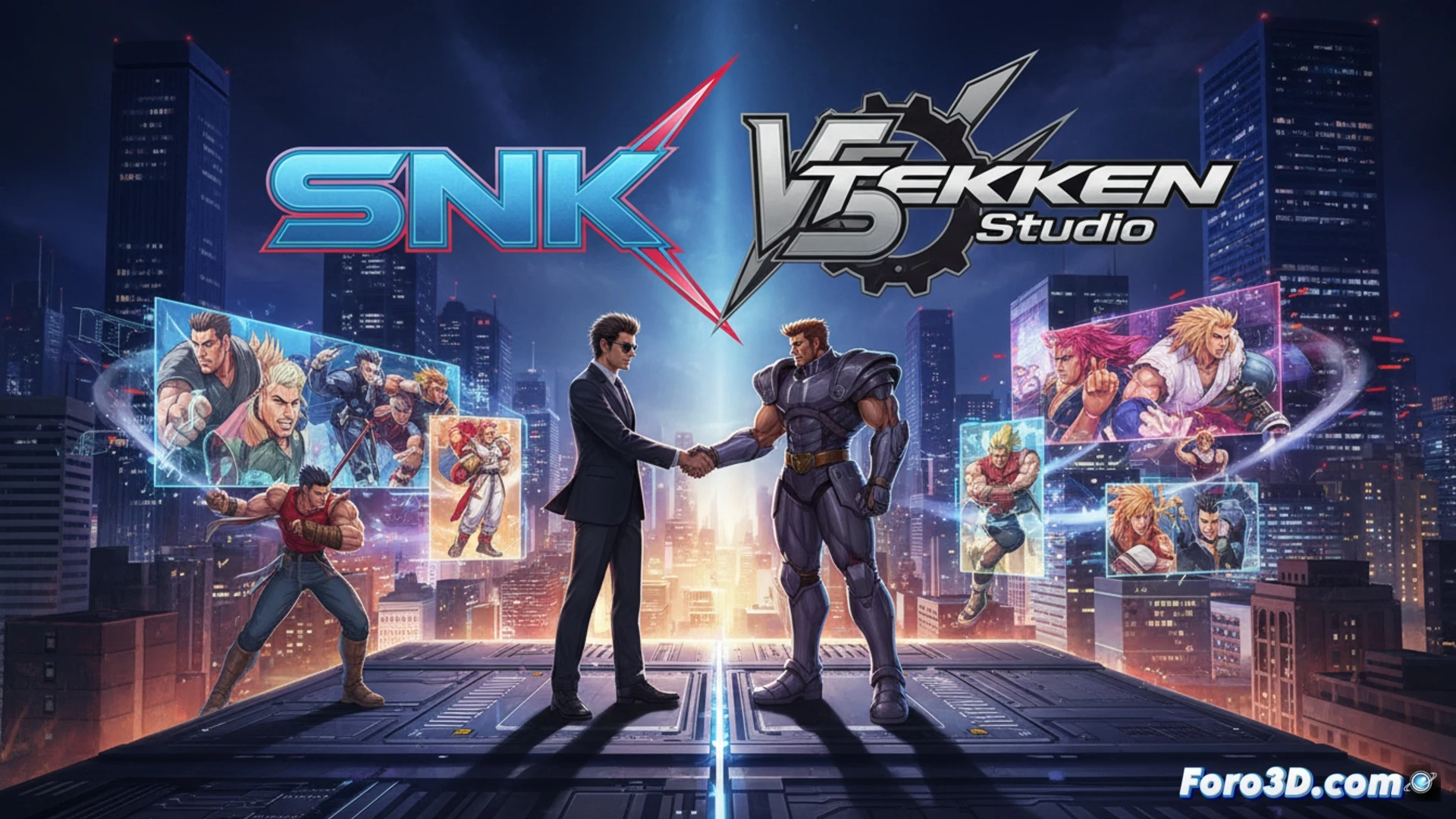 SNK y Harada, creador de Tekken, unen fuerzas en un nuevo estudio de lucha.