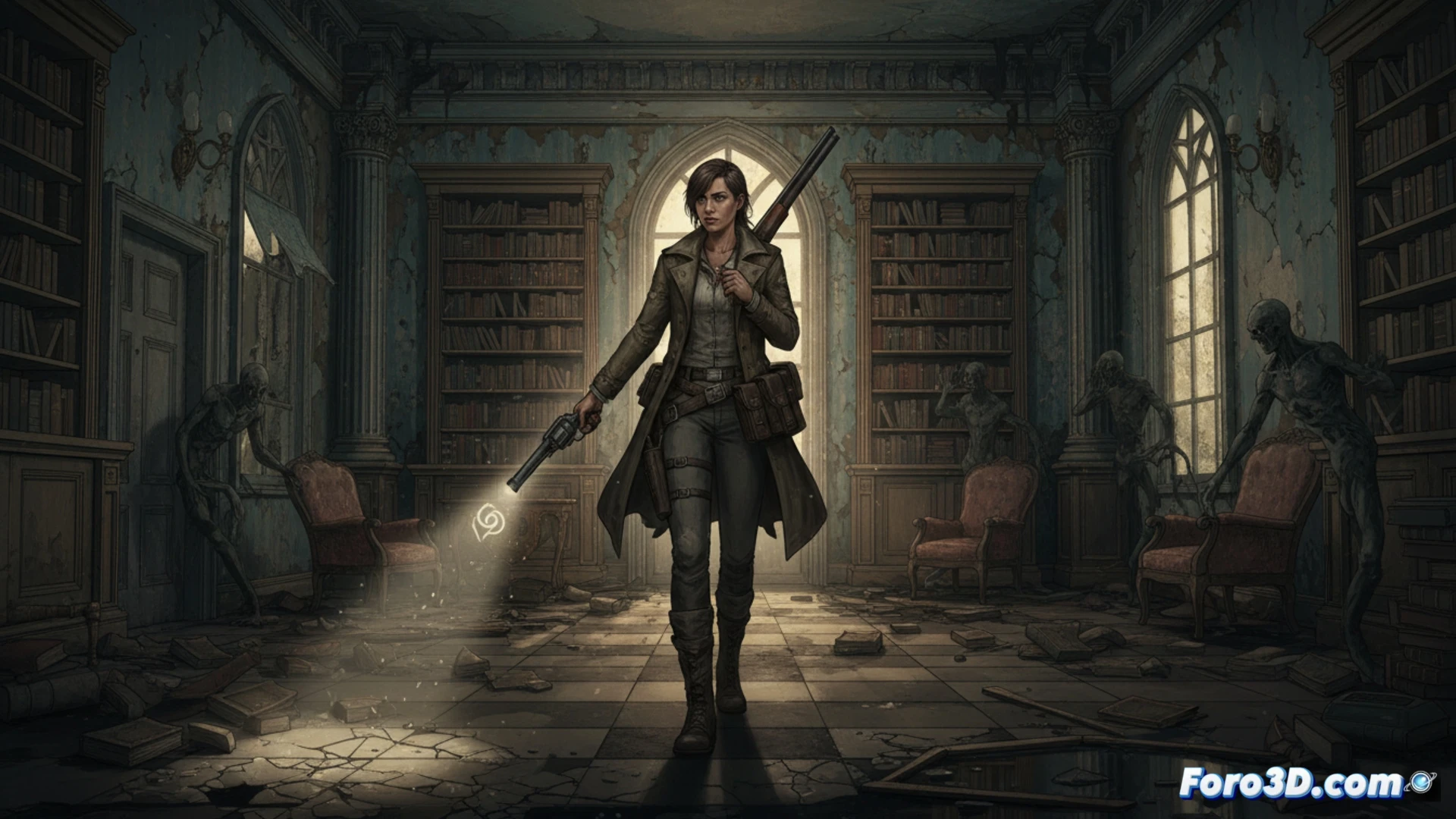 Tormented Souls survival horror Unity fondos prerenderizados iluminación dinámica atmósfera opresiva