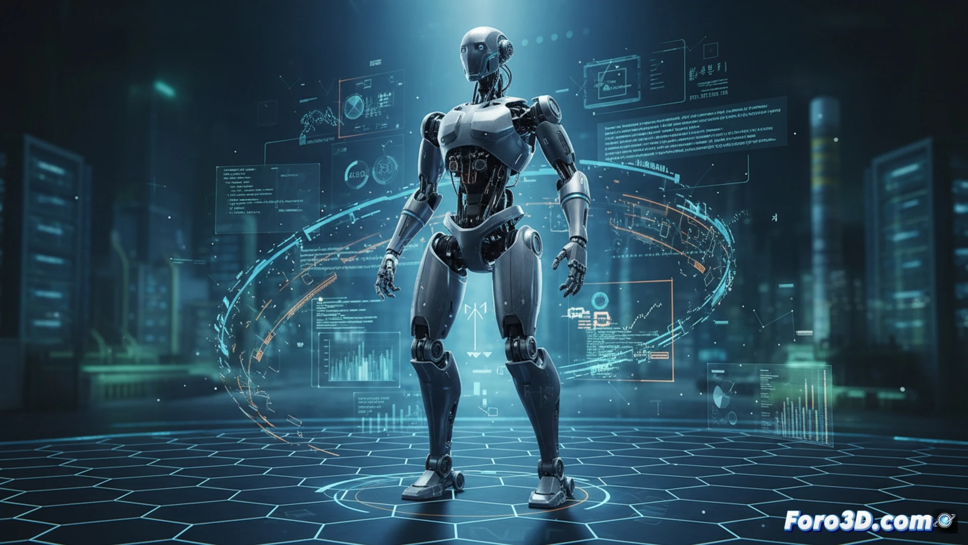 Modelado 3D del robot humanoide Unitree G1 en simulación de automatización industrial