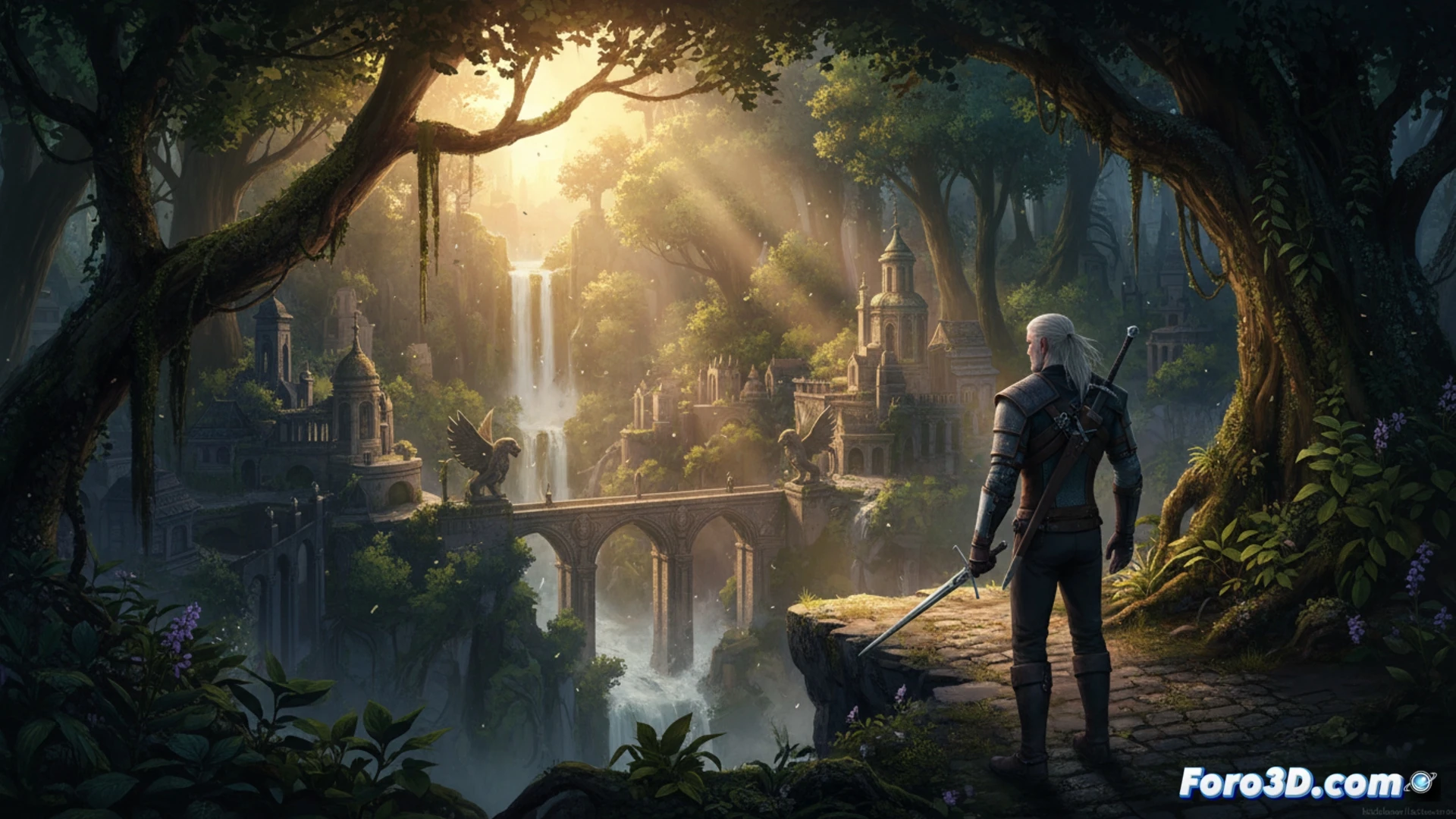 The Witcher remake Unreal Engine 5 Lumen Nanite bosque medieval alta fidelidad