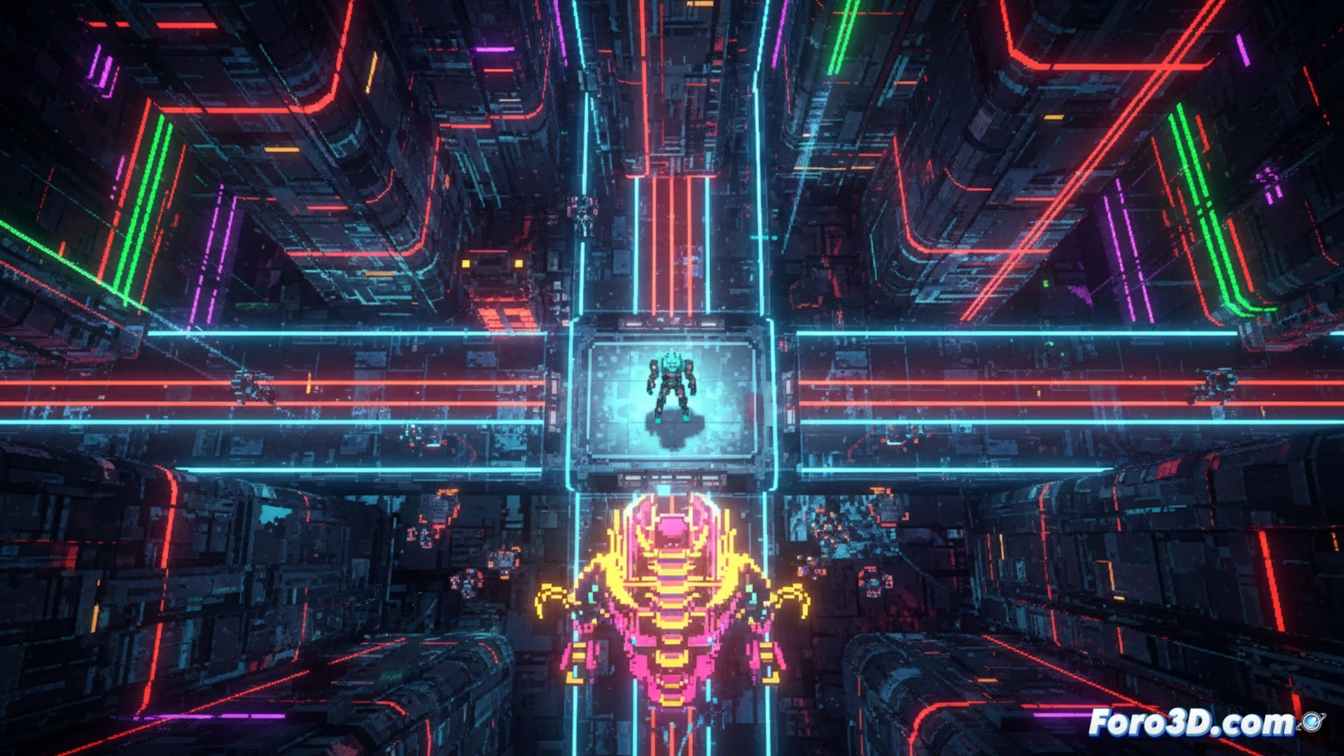 Unsighted pixel art neon en Unity, mundo postapocaliptico top-down con iluminacion dinamica y sprites detallados en Aseprite