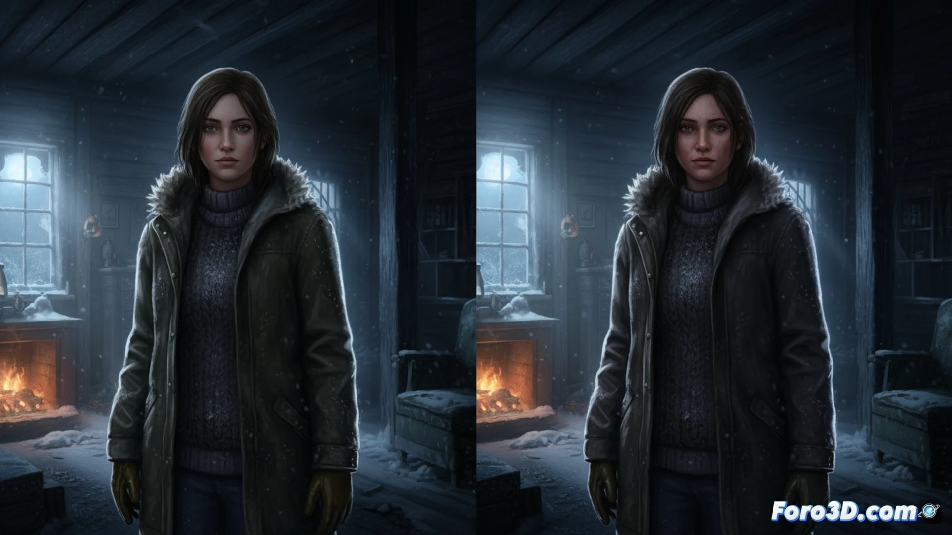 Comparativa visual de Until Dawn original vs remake en Unreal Engine 5 con Lumen y Subsurface Scattering