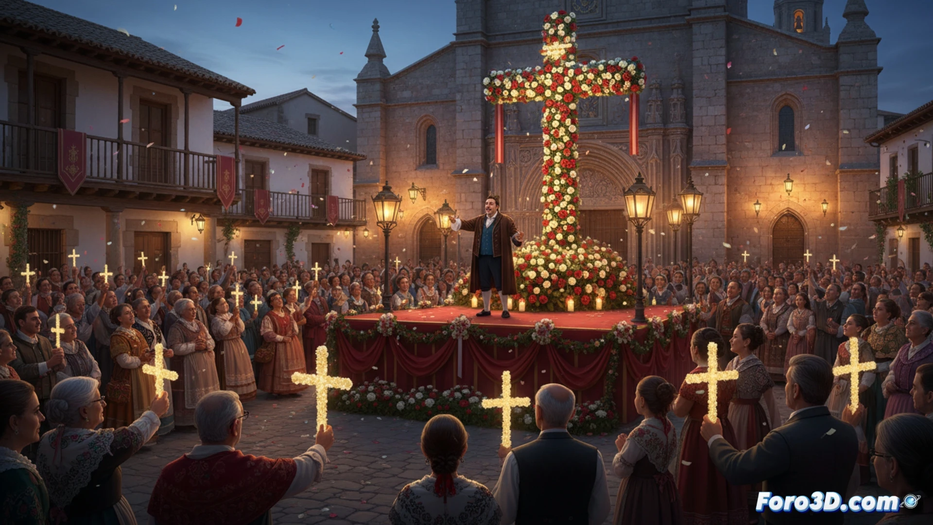 Villanueva de los Infantes opens its Crosses 2026 with a popular proclamation