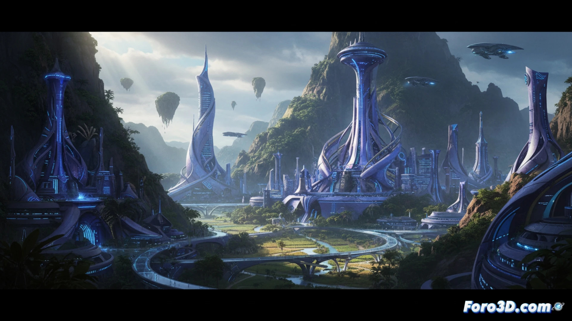Wakanda en Unreal Engine 5 con arquitectura tribal, vibranium y texturas de fotogrametría africana