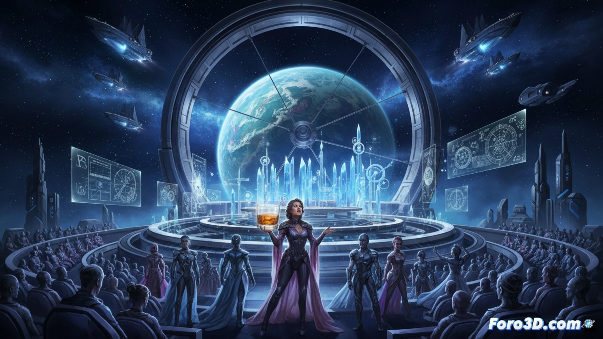 Whisky on Kepler: Futuristic Opera About Our Space Destiny