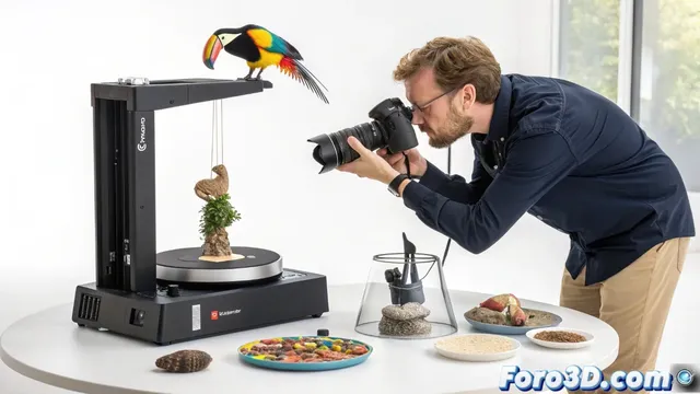 El escaner 3DMakerpro Toucan revoluciona el escaneo 3D versatil