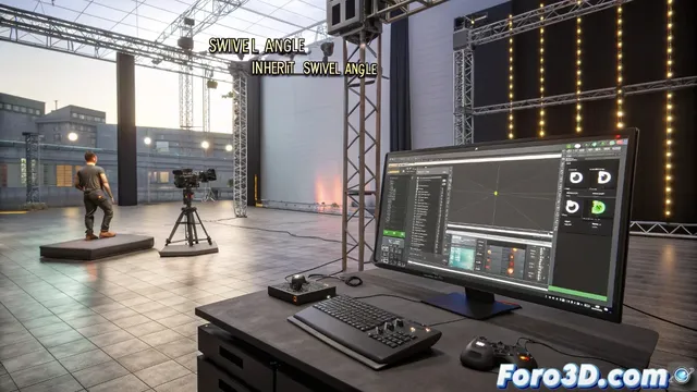 Solución moderna para heredar ángulos de giro en rigging con 3ds Max
