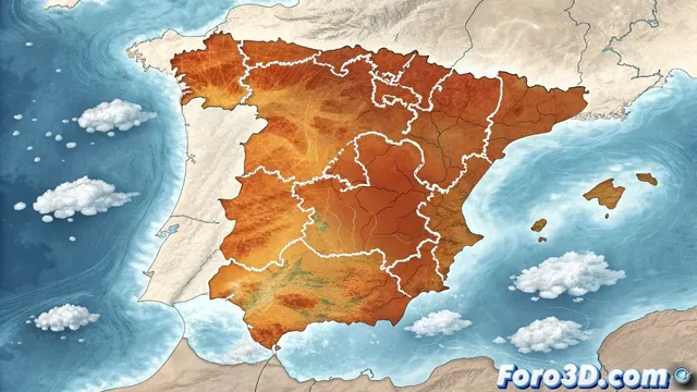 Visualización de datos meteorológicos con AEMET usando GIMP y tableta Wacom Intuos Pro