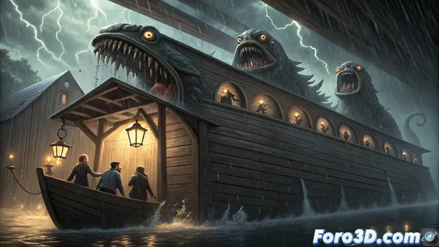 Dark ark: el lado oscuro del diluvio universal en cómic