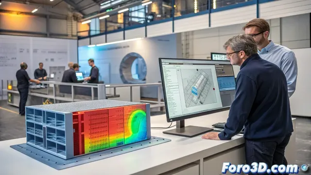 Revolución en impresión 3D: Simulación térmica predictiva integrada