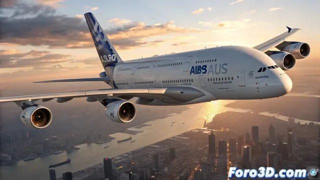 El legado del Airbus A380 y su desafío en el modelado 3D