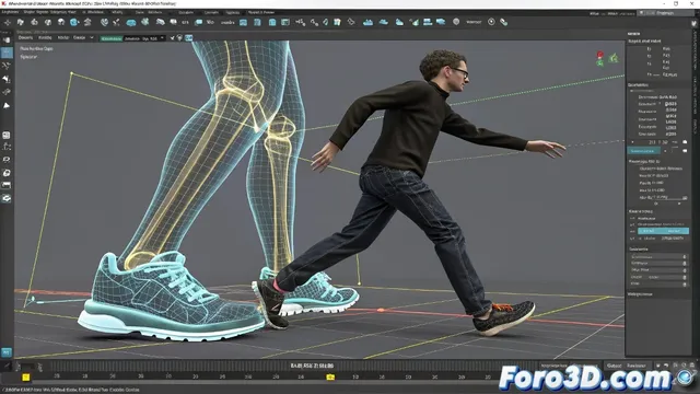 Soluciones profesionales para corregir penetración de pies en animaciones importadas a 3ds Max