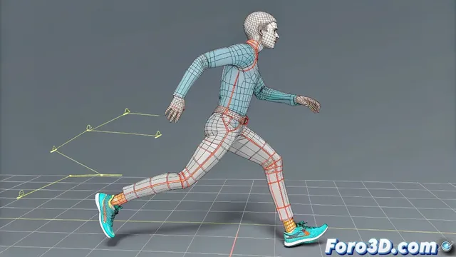 Correccion de posicion de pies en actores virtuales con rigging existente para captura de movimiento