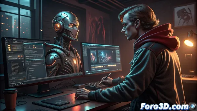 La reinvención de la hoja de aprendizaje del artista 3D en la era de la inteligencia artificial