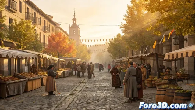 El mercado cervantino de Alcalá de Henares revive el Siglo de Oro