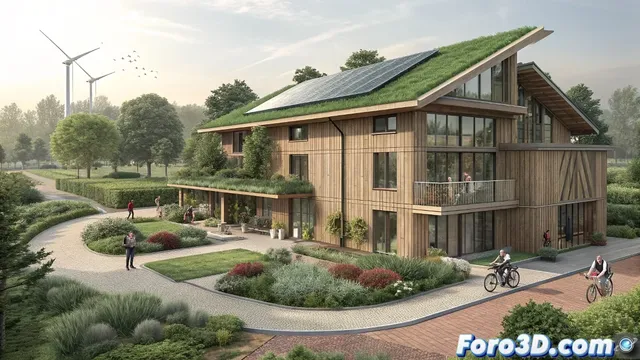 Proyecto DREIHAUS en Alemania reduce emisiones de CO₂ en 30% con materiales de construcción sostenibles