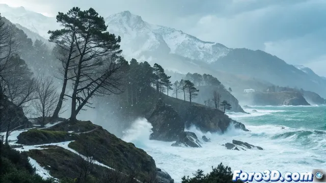 Asturias enfrenta un episodio meteorológico extremo con múltiples fenómenos adversos