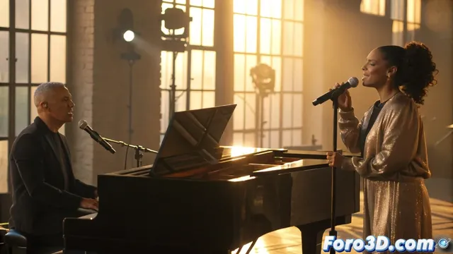 Alicia Keys y Eros Ramazzotti unen talentos en versión especial de L'Aurora