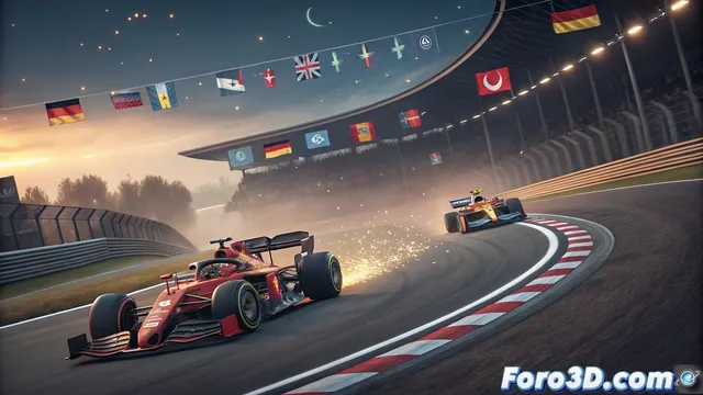 Creacion de un montaje dinamico del Gran Premio de Holanda en After Effects