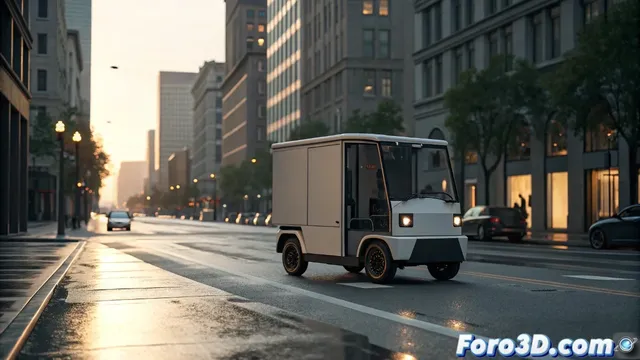 Amazon prueba el TM-Q: el vehículo híbrido para entregas urbanas