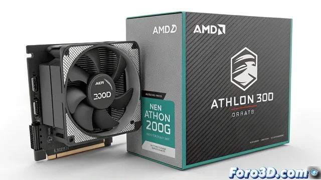AMD relanza el Athlon 3000G en 2025 a precio de 40 dólares