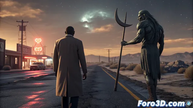 La adaptación gráfica de American Gods por Gaiman y Russell