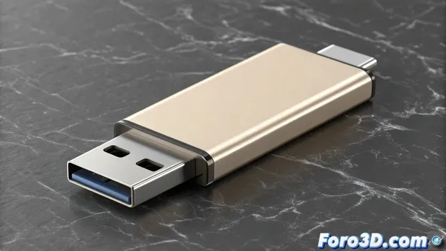 Memoria USB Amazon Basics 128GB con conectores duales