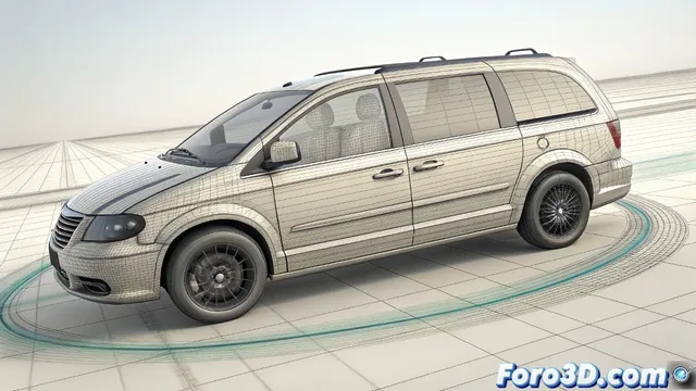 Animacion realista de autos en movimiento para 3ds max