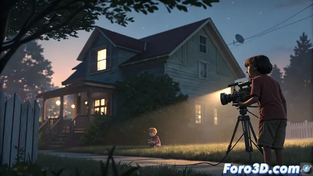 Animar atributos de camara y luces en Maya con keyframes especificos