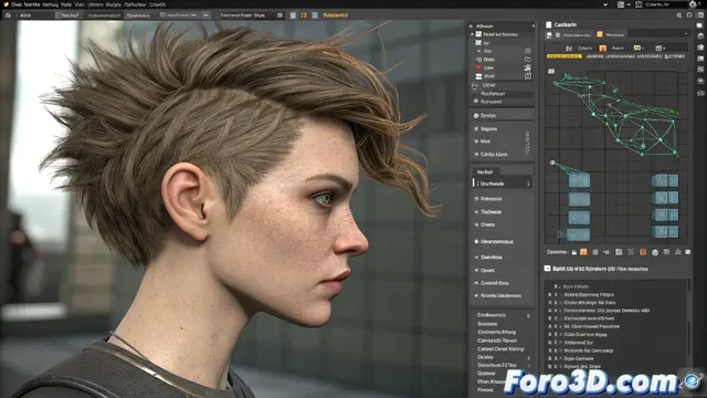 Guía para animar pelo 3D con Ornatrix en proyectos complejos
