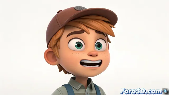 Técnica creativa para animar expresiones faciales con texturas en 3ds Max