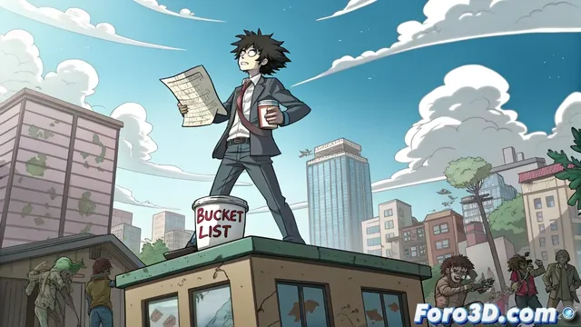 Bucket List of the Dead - El anime apocalíptico con sentido del humor