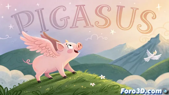 Arcana Studio estrena globalmente el cortometraje animado Pigasus en YouTube