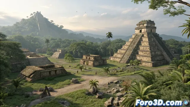 Guía para recrear ciudades perdidas y paisajes arqueológicos en 3D