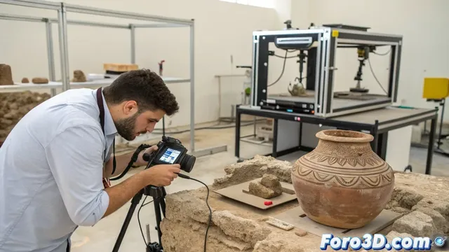 Arqueólogos adoptan impresión 3D para preservar el patrimonio histórico