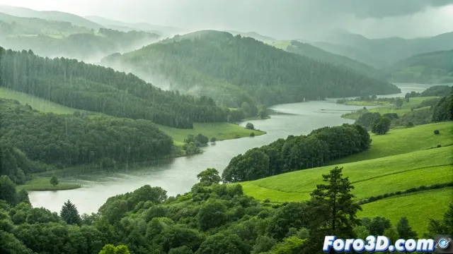 Asturias registra superávit hídrico histórico con 940 litros por metro cuadrado