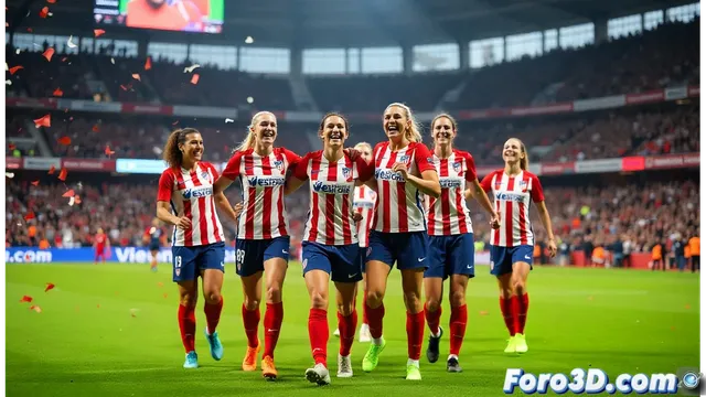 Atlético de Madrid femenino encara la tercera jornada de Champions con moral alta