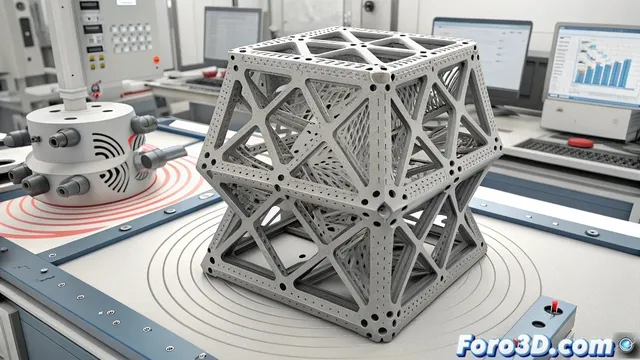 AFRL y Universidad de Michigan desarrollan estructuras impresas en 3D que bloquean vibraciones eficientemente