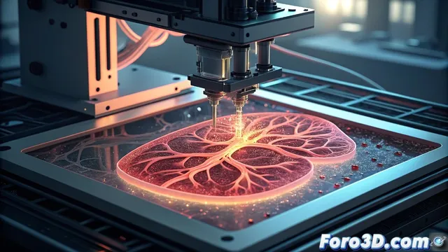 Bioimpresión 3D de hígado humano: avances y desafíos vasculares