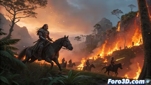Avatar fuego y ceniza, la nueva guerra por Pandora en VFX