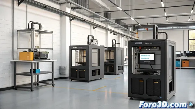 Solución para controlar impresoras 3D en red local